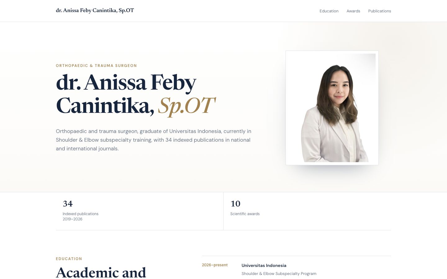 Preview of anissafeby.com